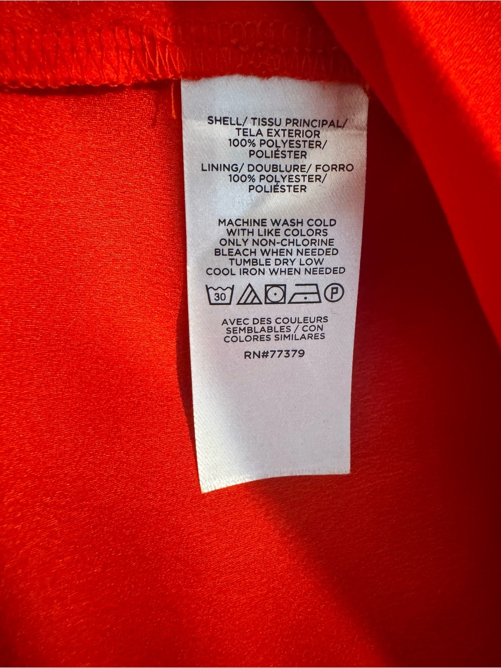 Ann Taylor NWT Classic Red Sleeveless Elastic-Waist Dress L - Picture 7 of 12